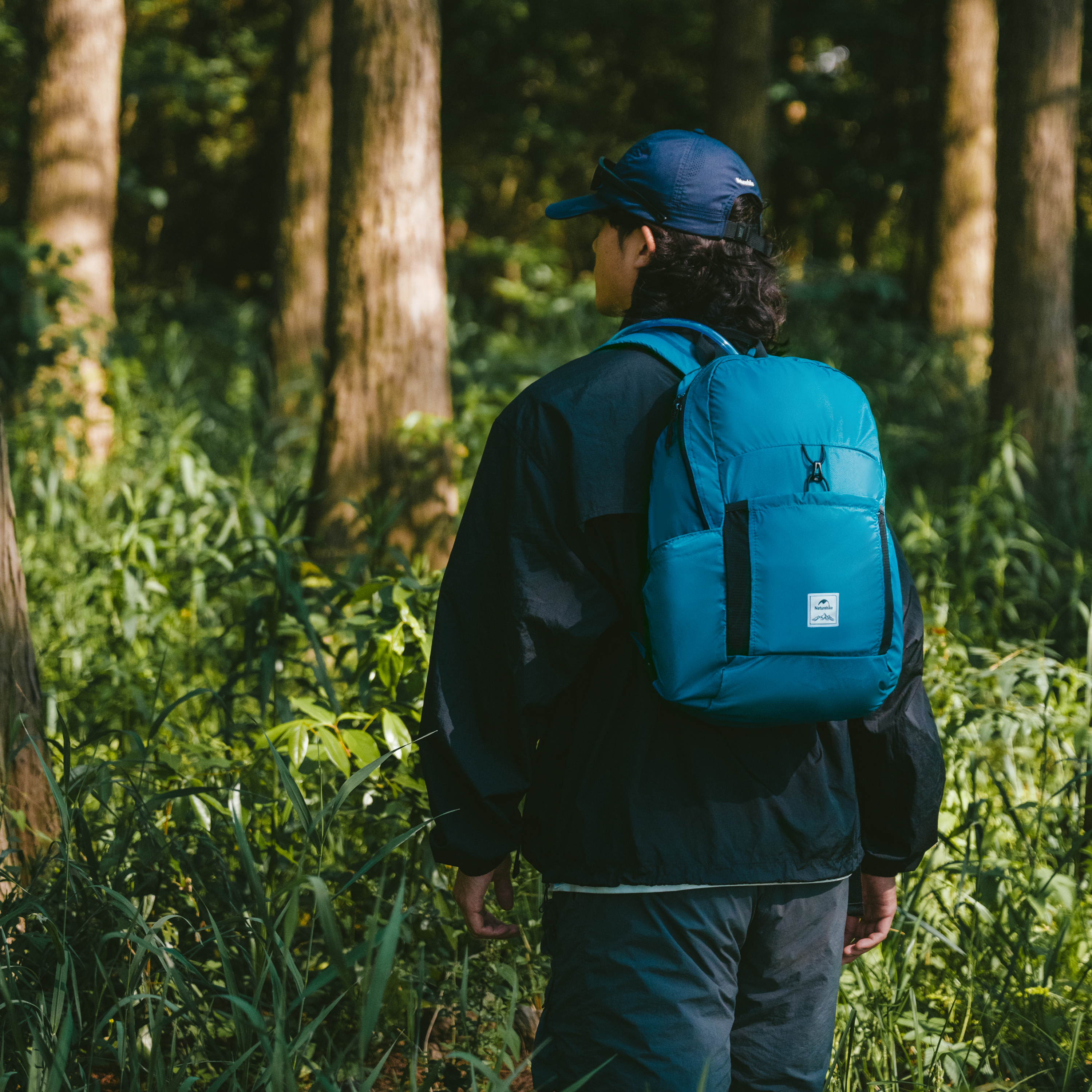 Naturehike ultralight zbaliteľný batoh 30l 240g - čierny